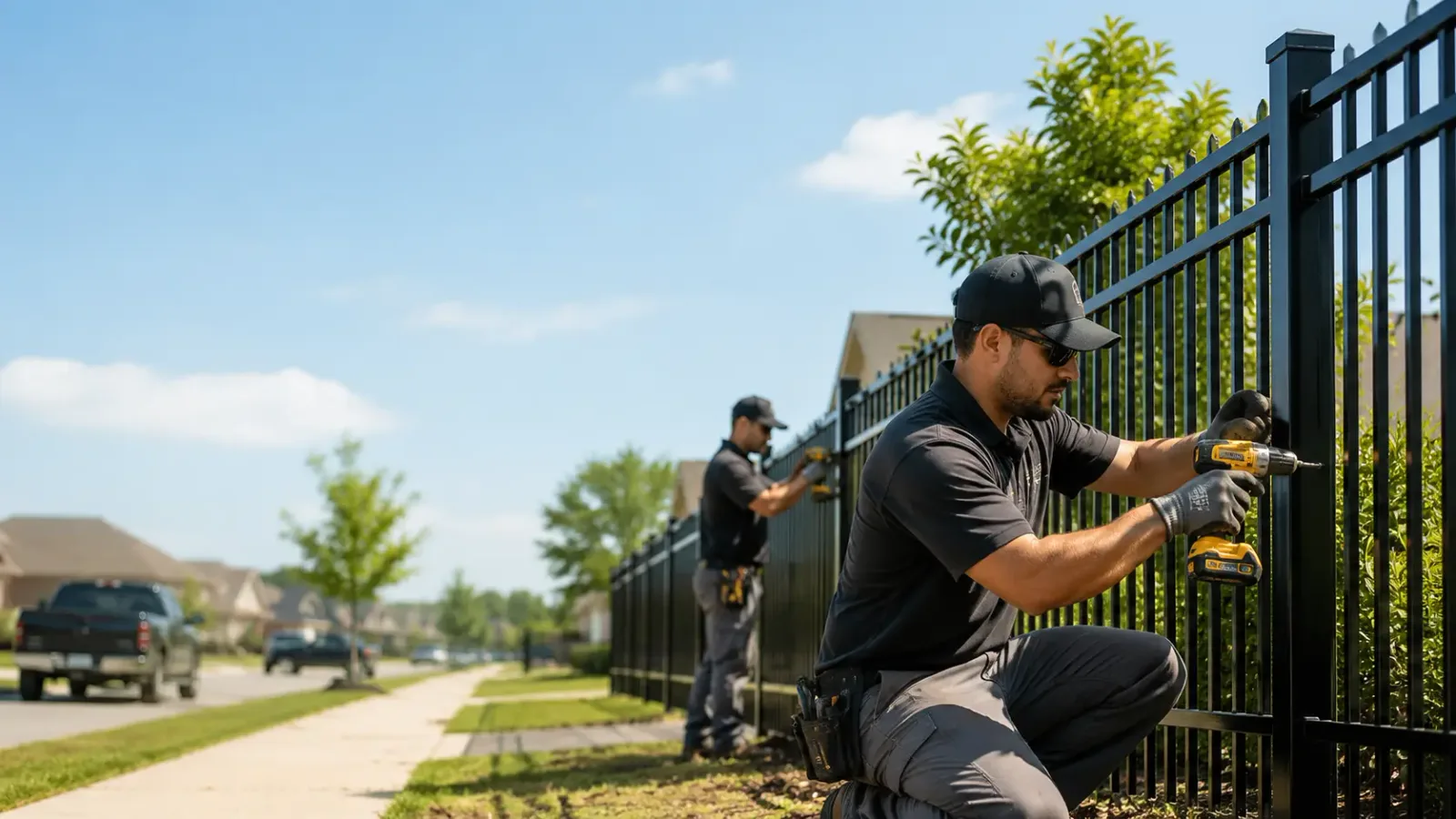 Metal Fence Installation in Anchor, IL